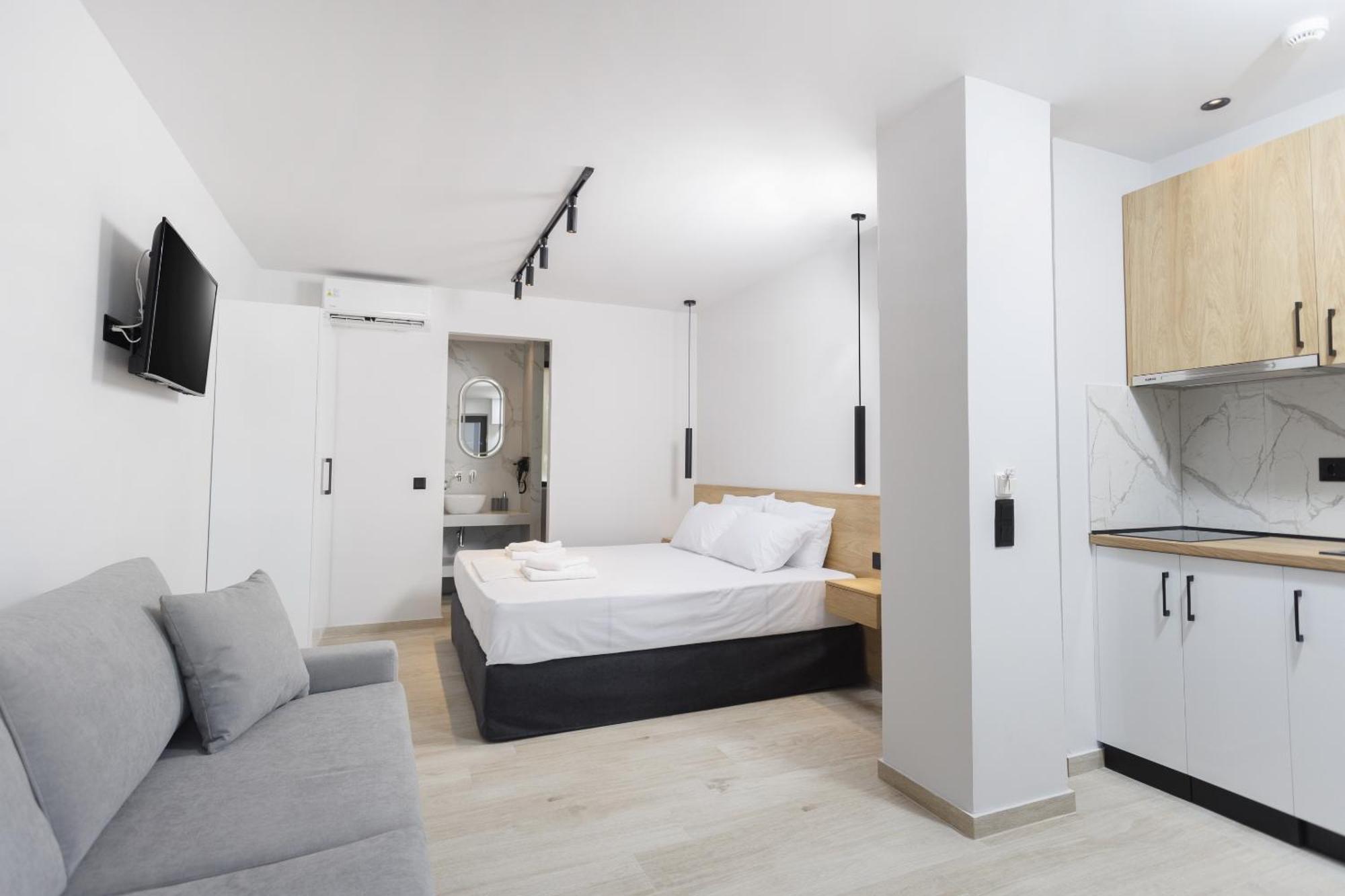 Rigas Boutique Rooms Pefkochori Exterior photo