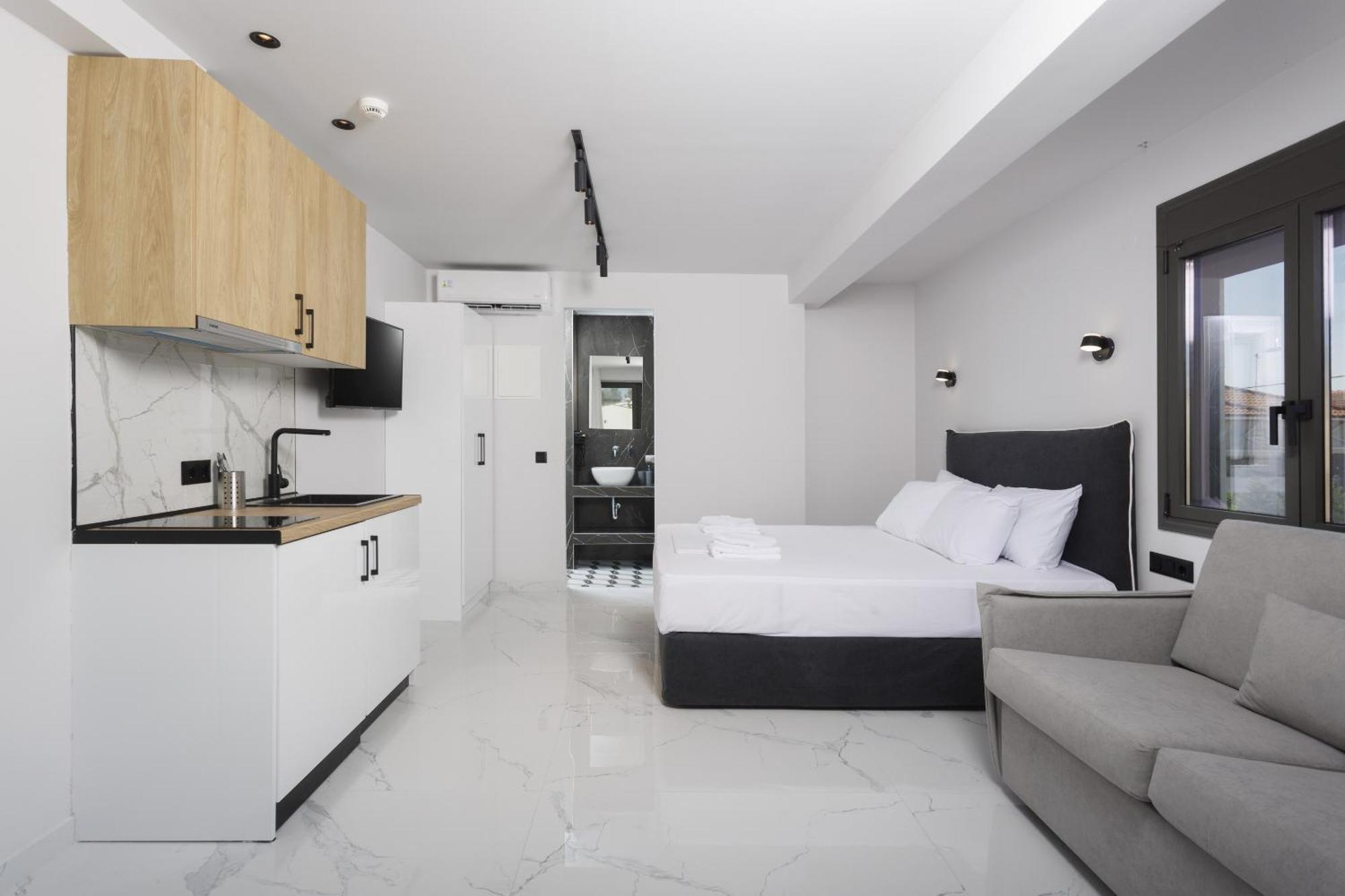 Rigas Boutique Rooms Pefkochori Exterior photo